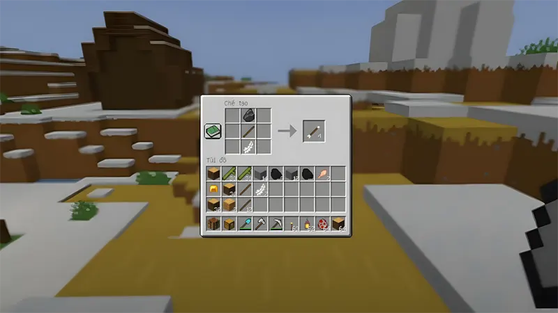 Cách chế tạo mũi tên