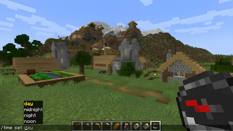 Cách Nhập Lệnh Trong Minecraft