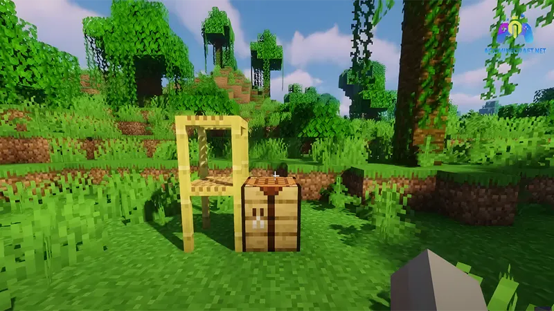 Cách tạo giàn giáo trong Minecraft