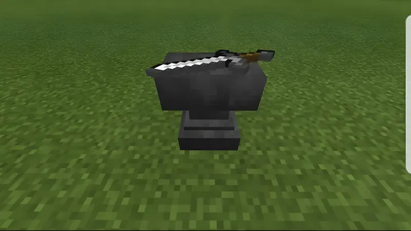 Cách Làm Cái Đe Trong Minecraft