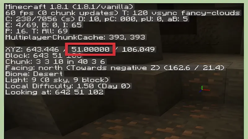 Chú ý cấp độ bạn đang khai thác