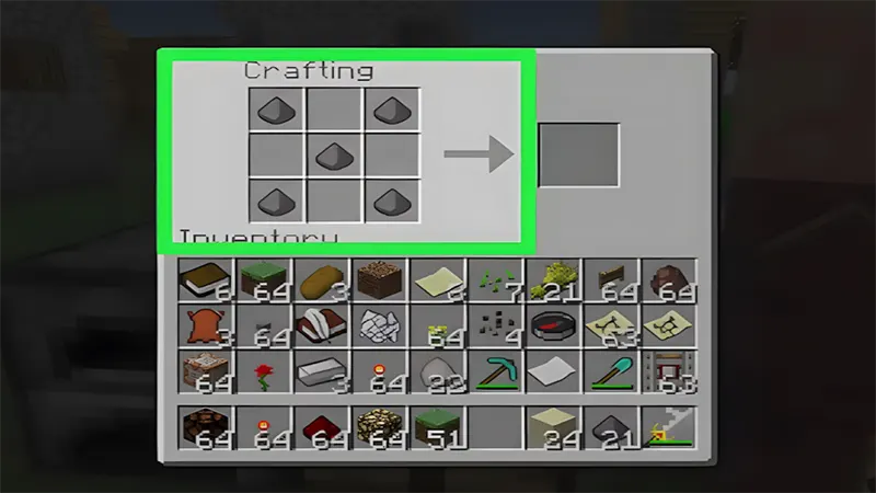 Đặt thuốc súng thành hình chữ 