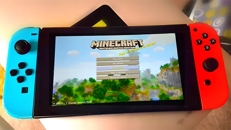Đổi tên Minecraft trên Nintendo Switch và PlayStation