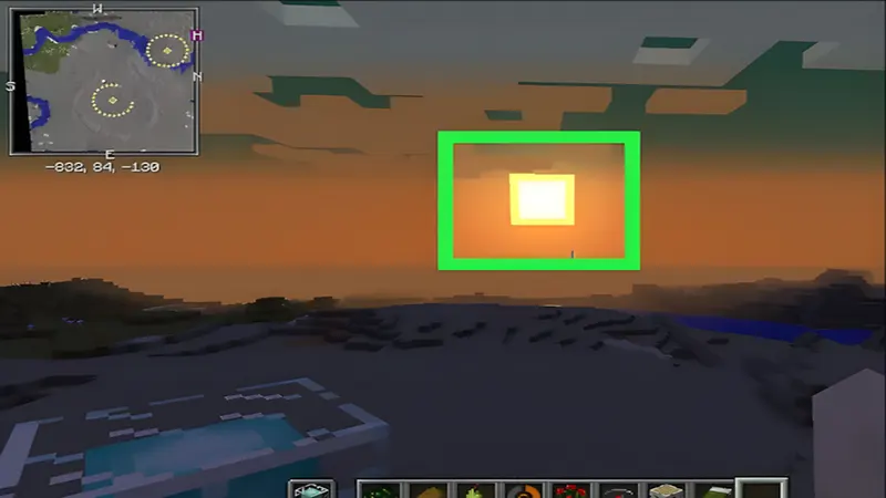 Lần theo hướng mặt trời