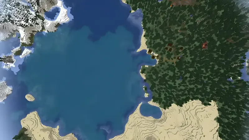 Làng Taiga bên biển