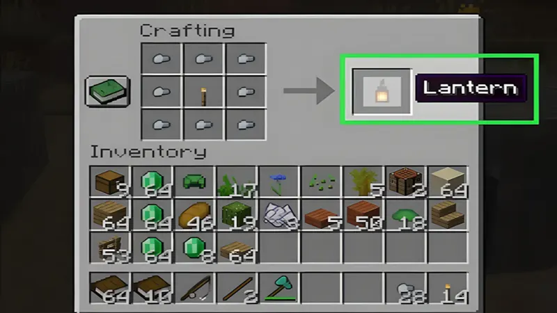 Nhấp vào đèn lồng