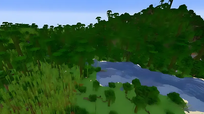 Núi rừng xanh tươi