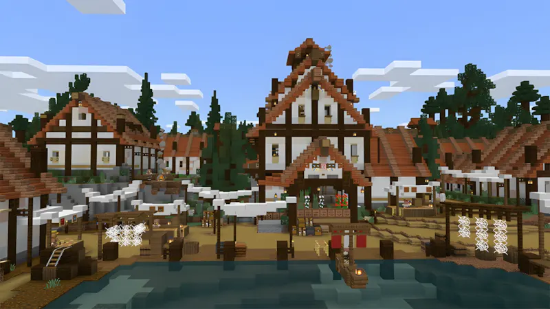 Minecraft village seed