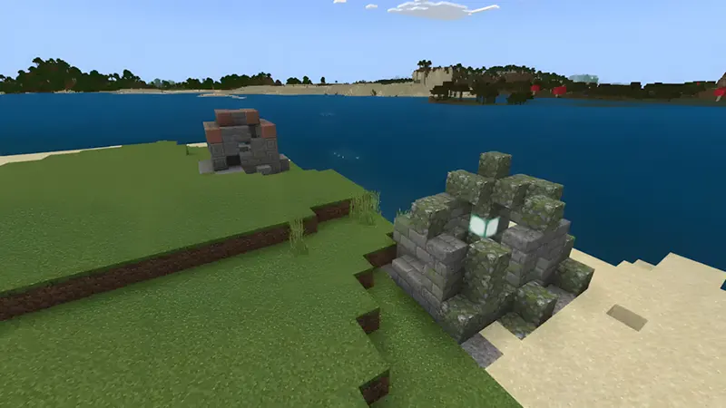 Tàn tích đại dương lộ thiên và Đài tưởng niệm