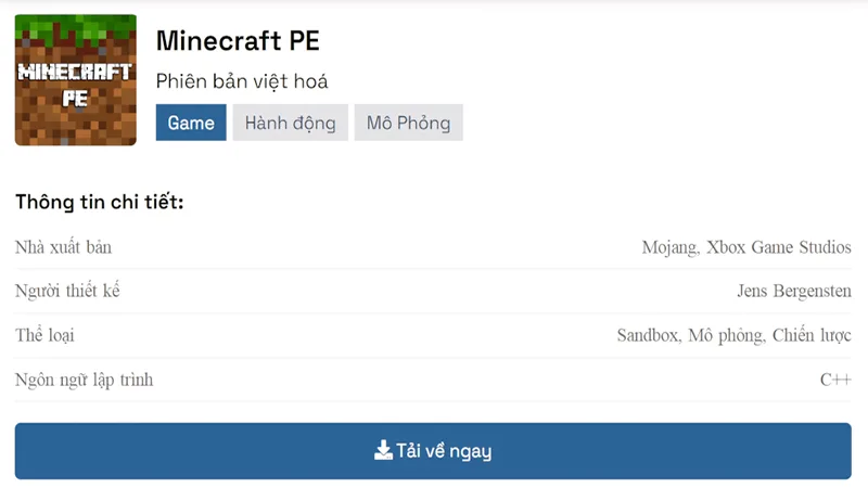 Cách Chơi Minecraft Trên Điện Thoại