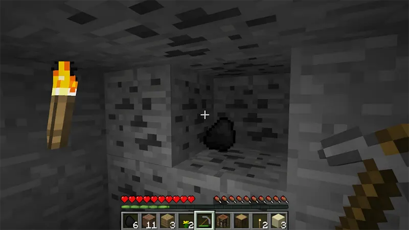 Bước 2: Khai thác than