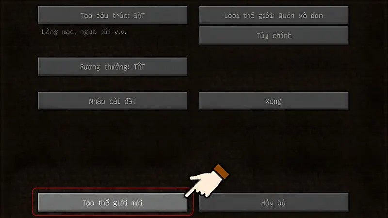 Bước 3: Tùy chỉnh nâng cao