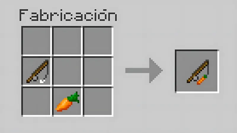 Các bước tạo cần câu cà rốt