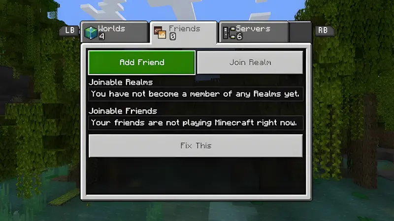 Cách Kết Bạn Trong Minecraft Trên Điện Thoại 