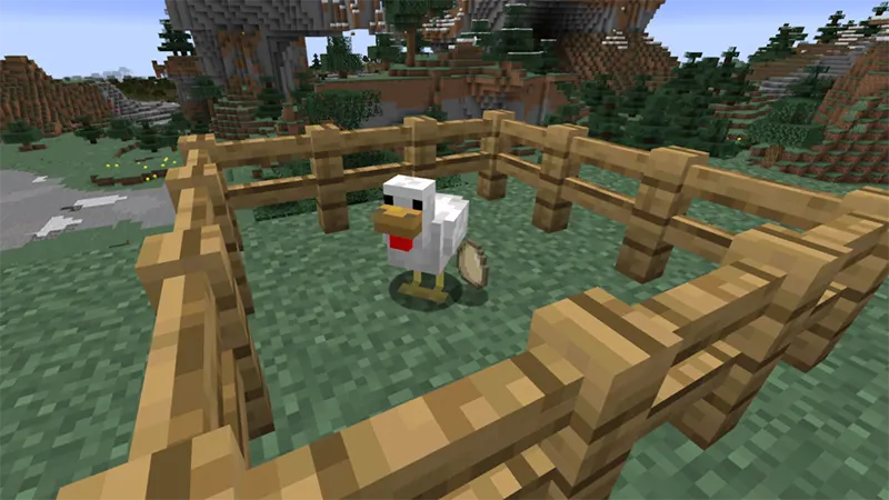 Trứng Gà Trong Minecraft Để Làm Gì