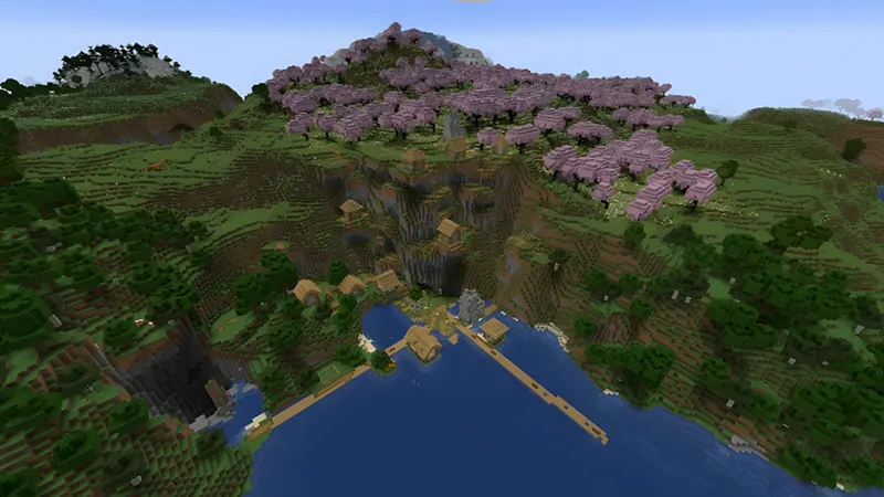 Cây anh đào và những ngôi làng