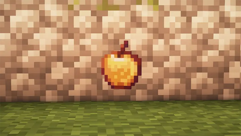 Táo Vàng Minecraft