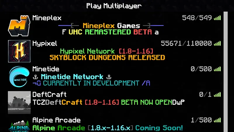 Minecraft Java Edition b1