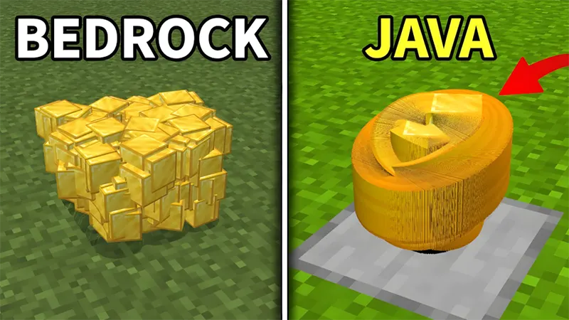 Thành tích, giải thưởng và hệ thống phát triển của Minecraft Java vs Bedrock