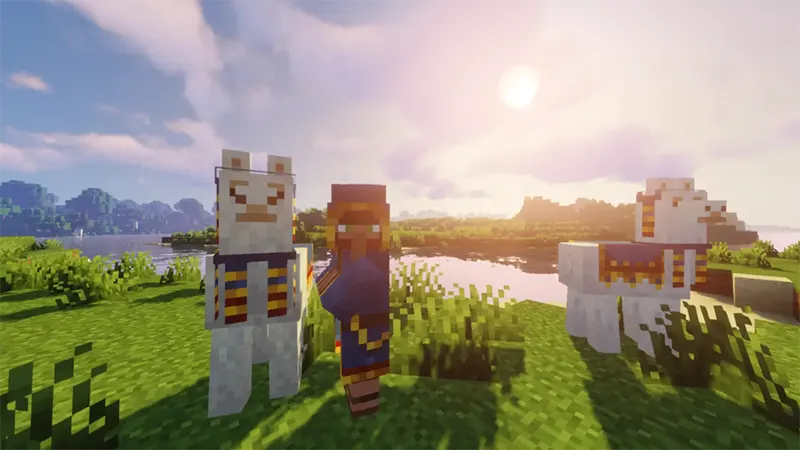 Thông tin về lạc đà không bướu trong Minecraft